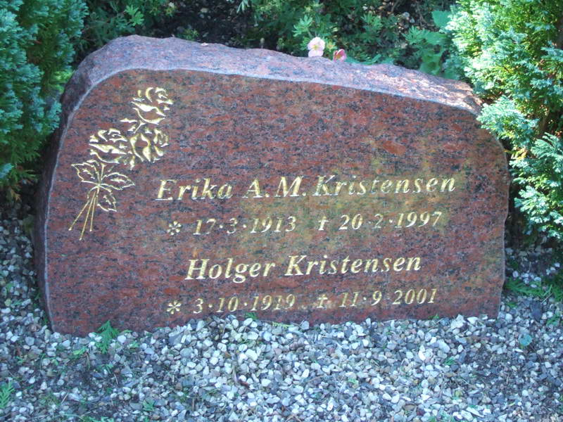 Billede af gravsten p&aring; Holmens Kirkeg&aring;rd