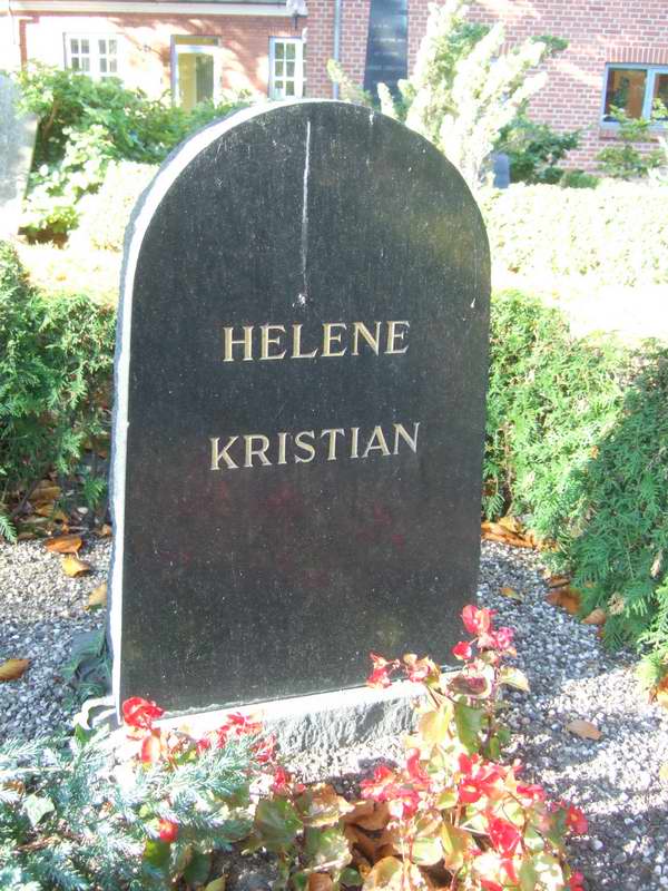 Billede af gravsten p&aring; Holmens Kirkeg&aring;rd